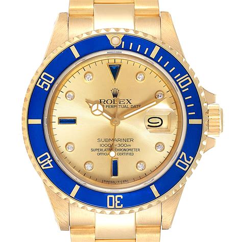 rolex submariner dial colors|Rolex Submariner 41mm yellow gold.